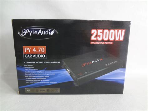 pyle audio 2500w